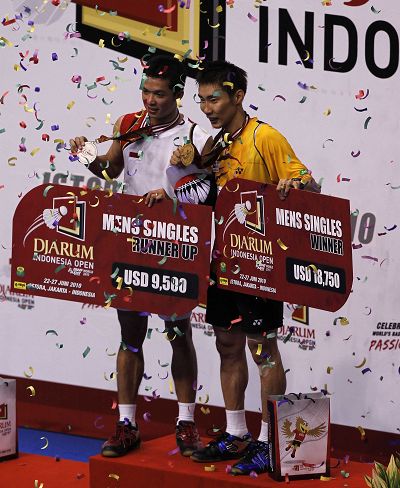 韩国羽毛球队强势印度羽毛球队，陶菲克统治全场