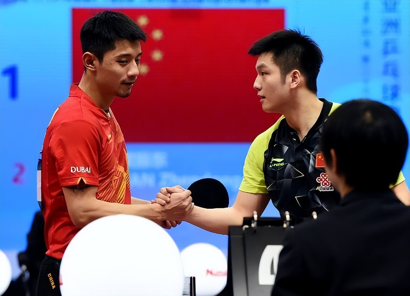 韩国乒乓球队完胜瑞典乒乓球队，张继科绝境逆转